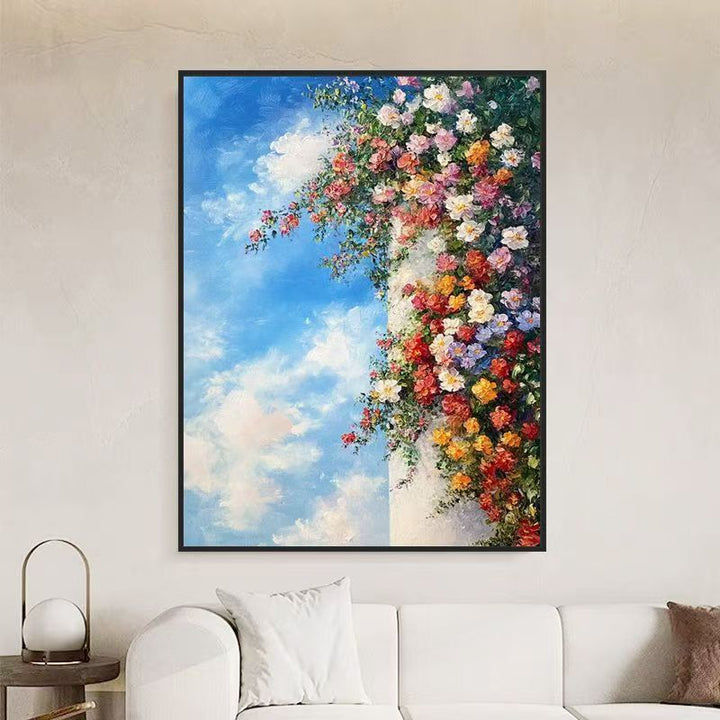 Florale Landschaft Wandkunst Karnz