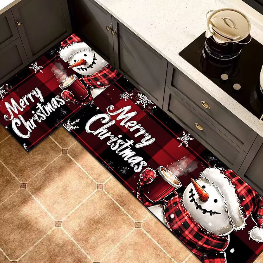 Weihnachtsmotiv Küchenläufermatte für Zuhause