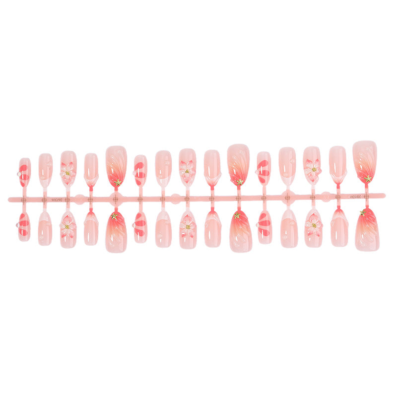 Floral Nail Art Press-On Set Karnz
