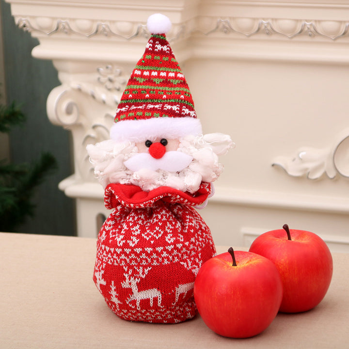 Dekorativer Schneemann Geschenktüte Karnz