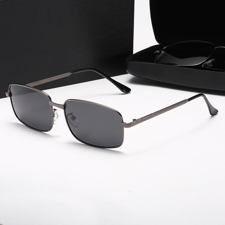 Damen Modische quadratische Sonnenbrille mit elegantem Rahmen Karnz