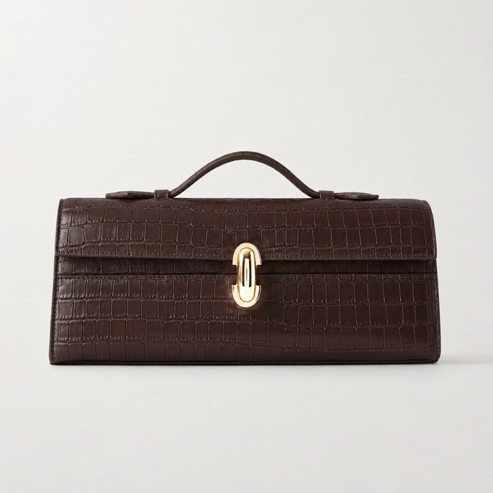 Elegante Wildleder Handtasche