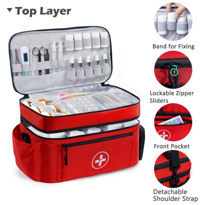 Praktische Medizin-Organizer-Tasche Karnz
