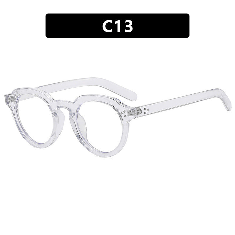 Damen stilvolle runde Brille Karnz