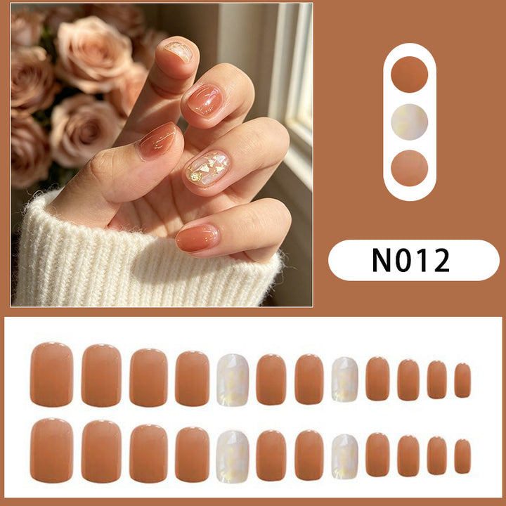 Geometrisches Muster Press-On Nagelset