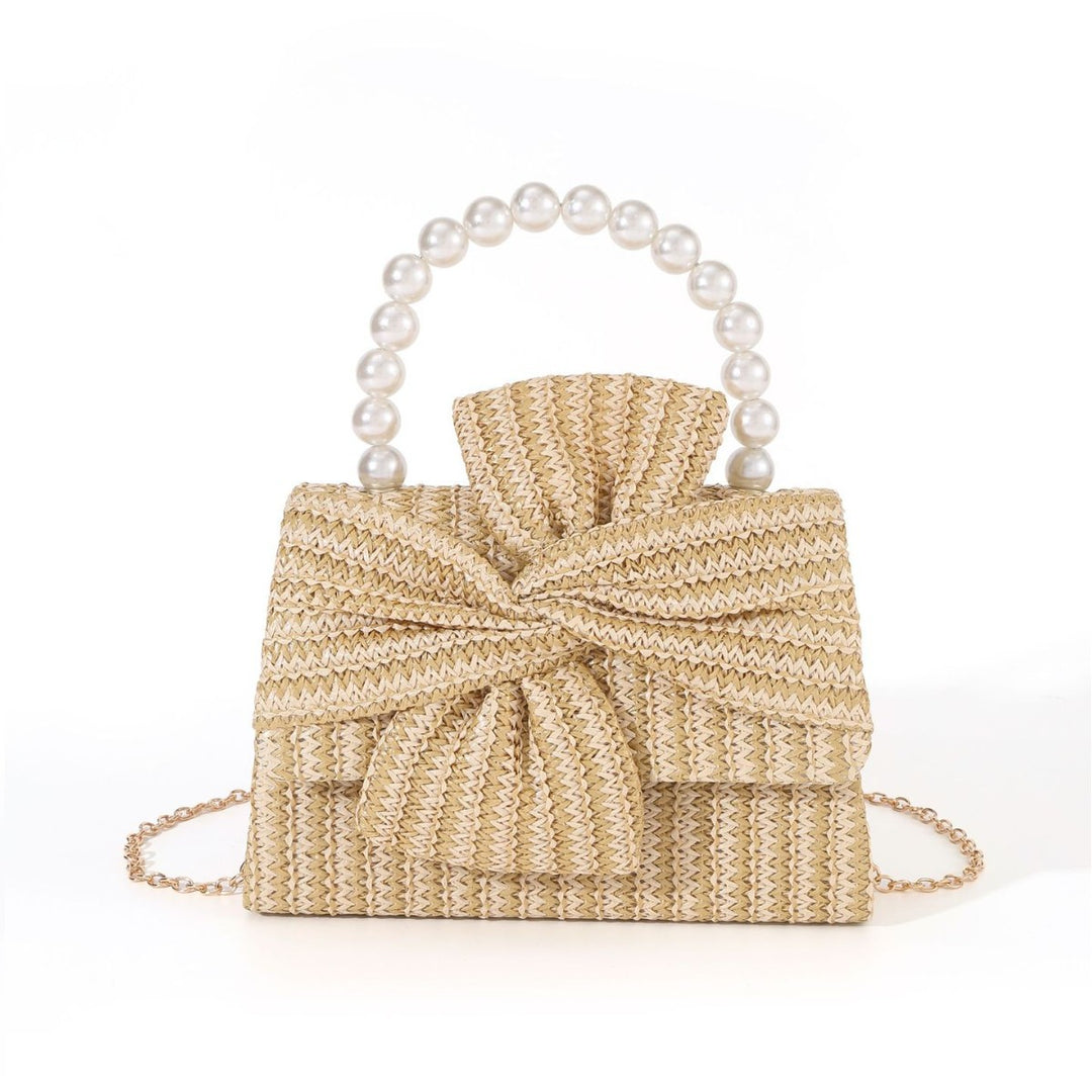 Elegante geknotte Handtasche