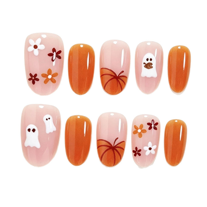 Halloween-inspirierte dekorative Klebe-Nagelkunst Set Karnz
