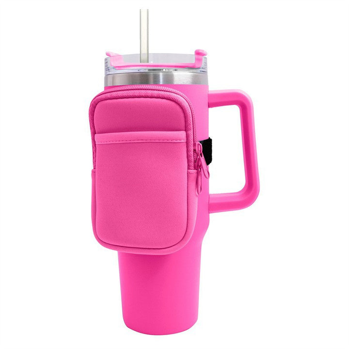 Unisex Getränkehalter mit praktischer Tasche Karnz