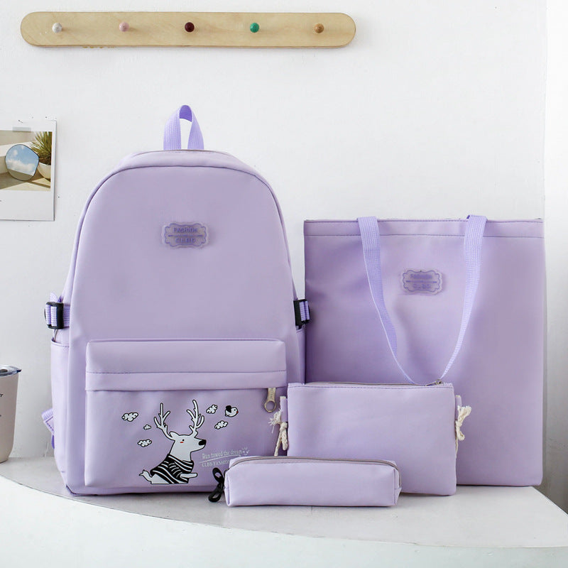 Verspielt Charakter Rucksack Set