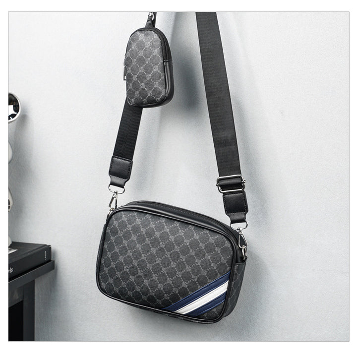 Multifunktionale Crossbody-Tasche mit Abnehmbarer Klein-Tasche Karnz