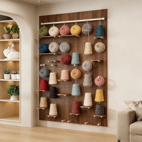 Wandmontierter Pegboard Organizer