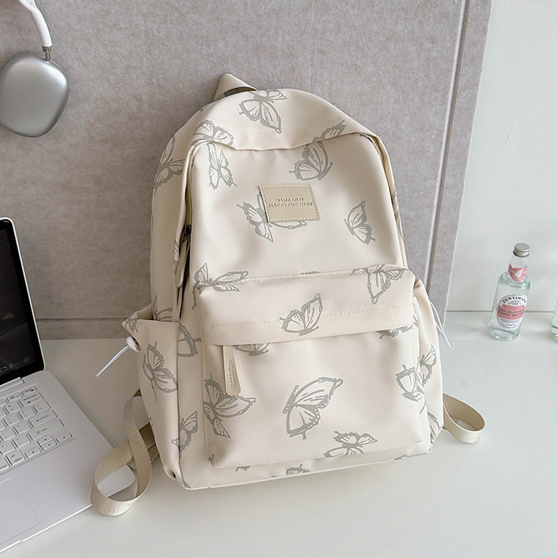Künstlerischer Schmetterlingsdruck Rucksack