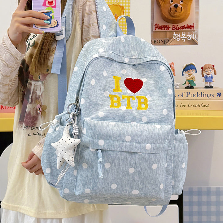 Stylischer gepunkteter Grafik-Rucksack Karnz
