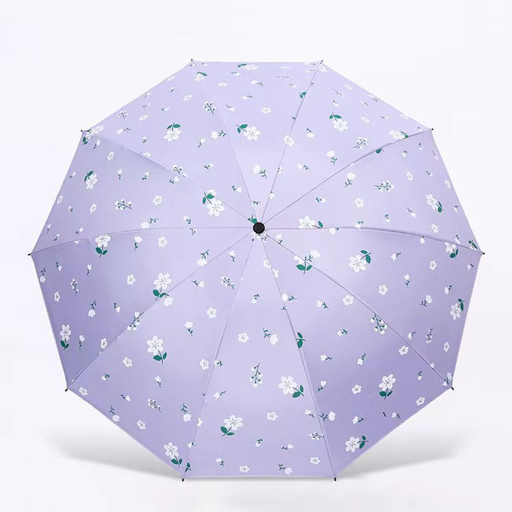 Damen Regenschirm mit floralem Design Karnz