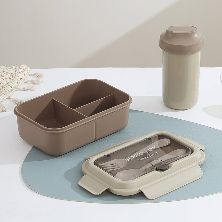 Luftdichte Bento-Lunchbox mit herausnehmbarem Trenner