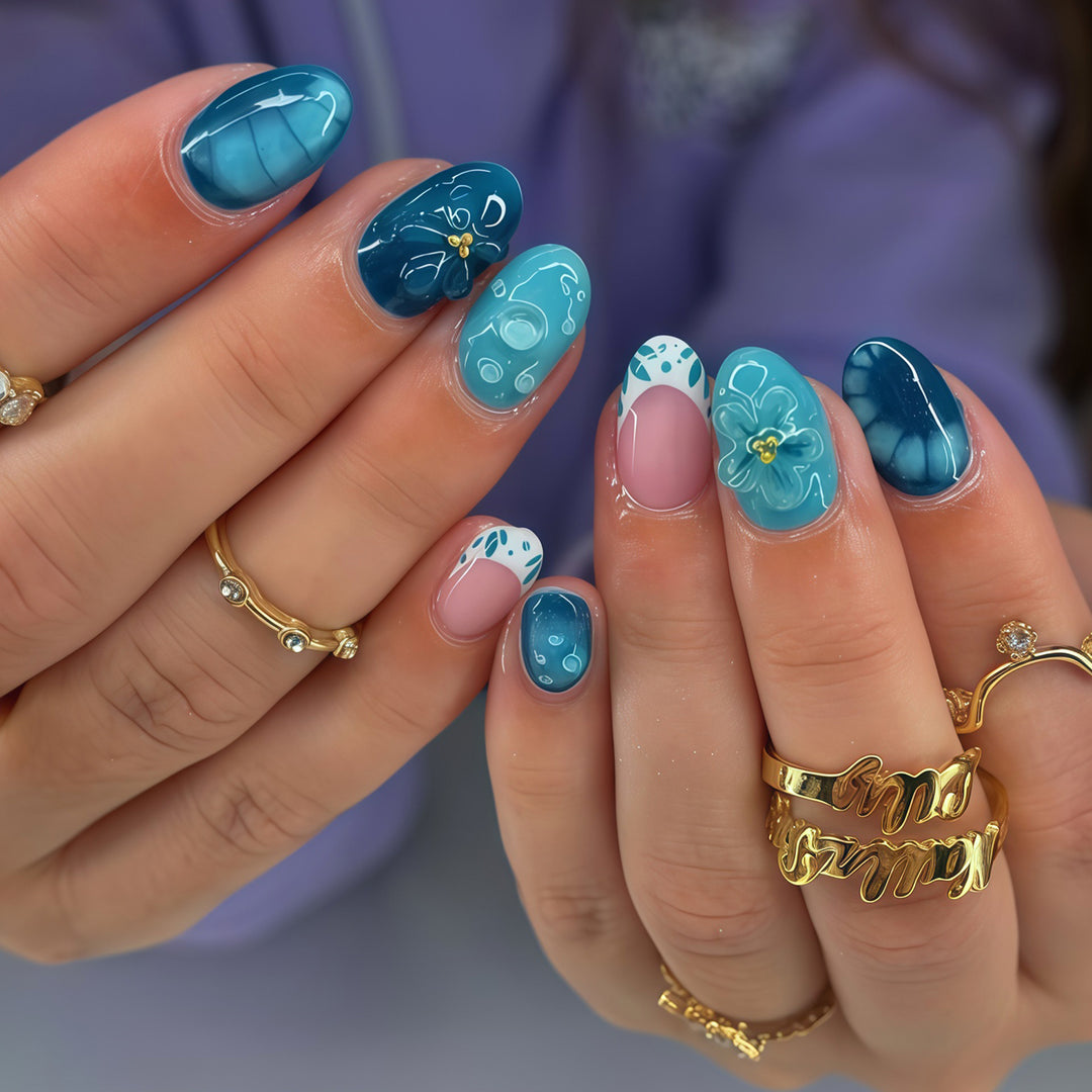 Künstlerisches Gel-Nageldesign-Kit Karnz