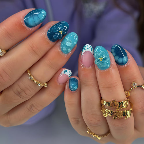 Künstlerisches Gel-Nageldesign-Kit Karnz