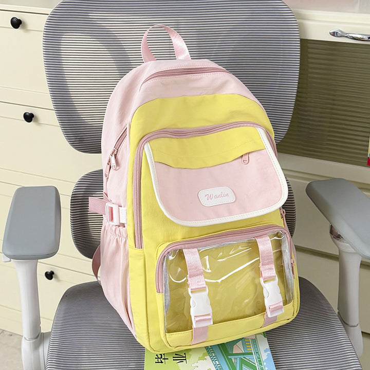 Multi-Taschen Transparenter Rucksack Karnz