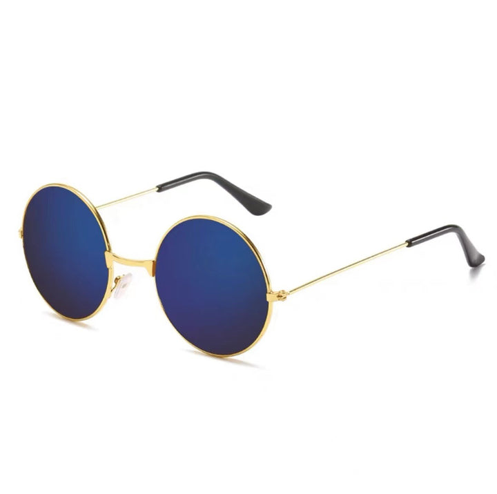 Retro Runde Glas Sonnenbrille Karnz