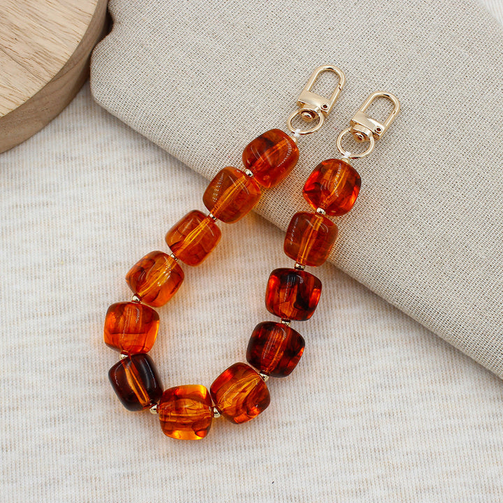 Chunky Beaded Brillen Kette Karnz