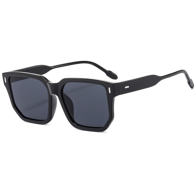 Damen Quadratische Sonnenbrille mit modernem, rahmenlosem Design Karnz