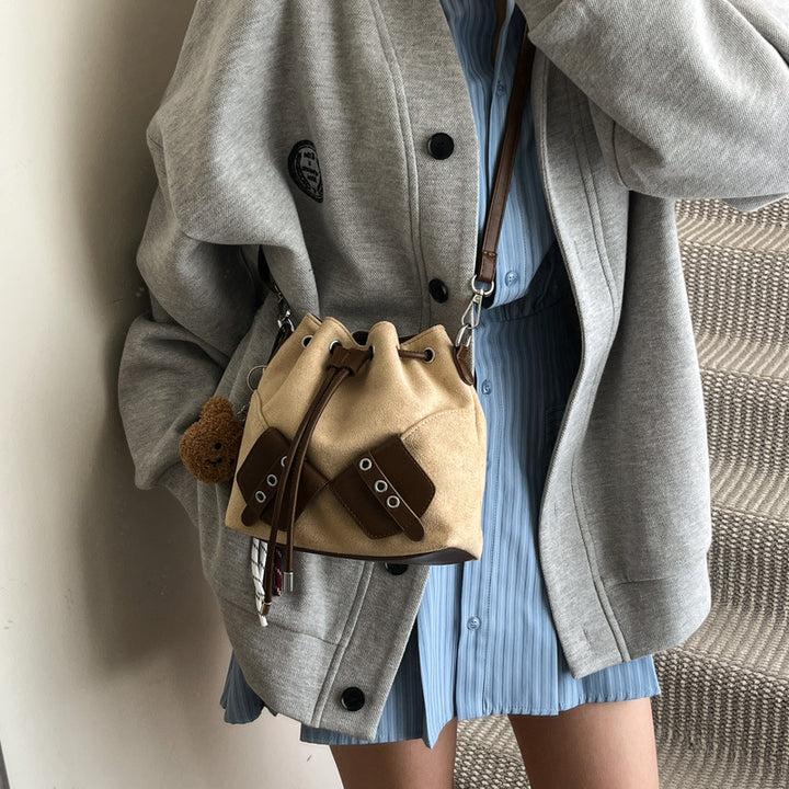 Suede Bucket Bag Karnz