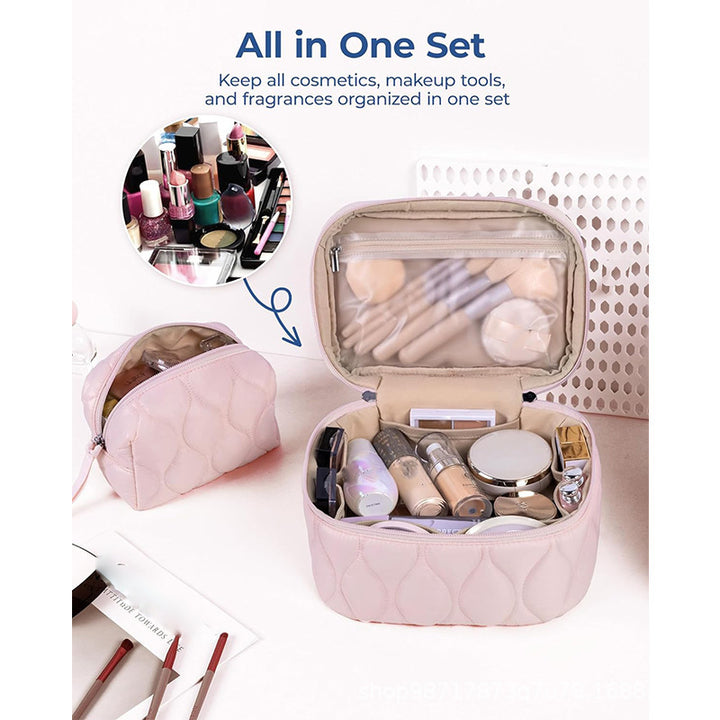 Kosmetik-Organizer Tasche mit Praktischen Fächern Karnz