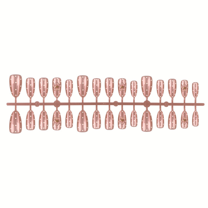 DIY Press-On-Nagelspitzen-Set mit Kleber und Feile