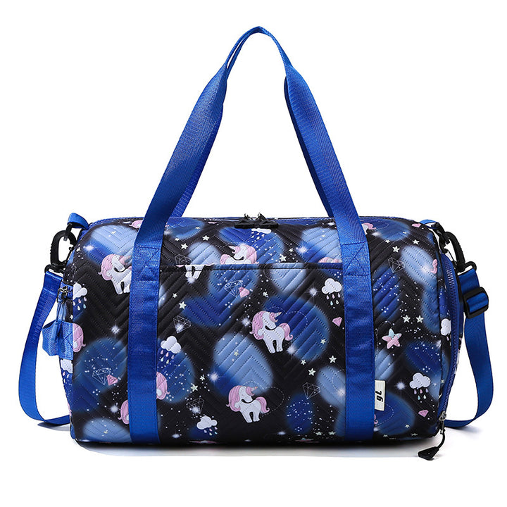 Verspielt Einhorn Druck Wochenendtasche