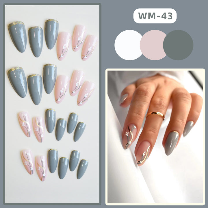 Künstlerisches Press-On Nageldesign Set