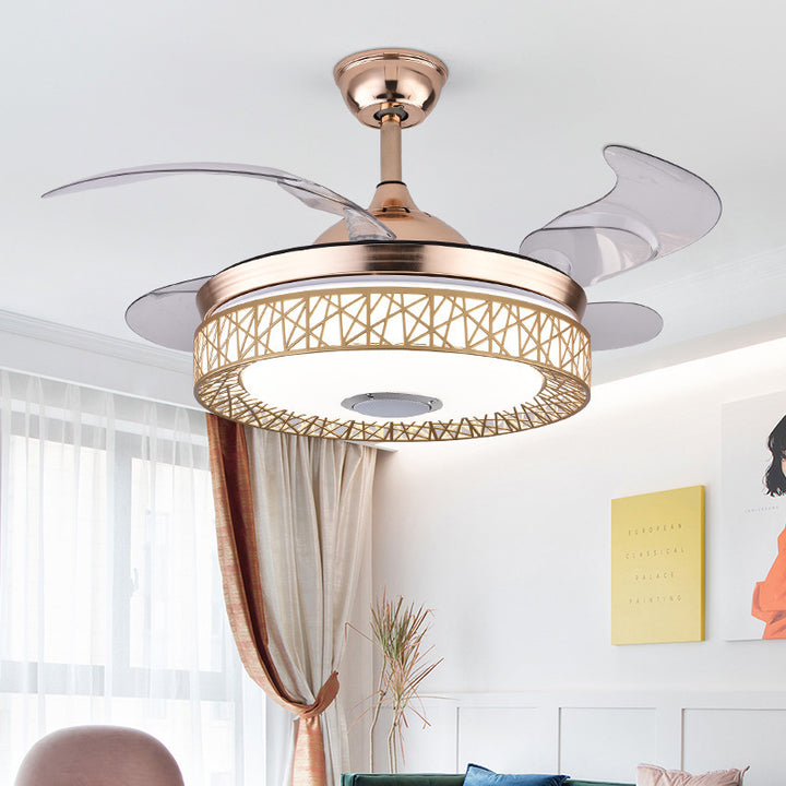 Zeitgenössische Deckenventilator Licht Einrichtung