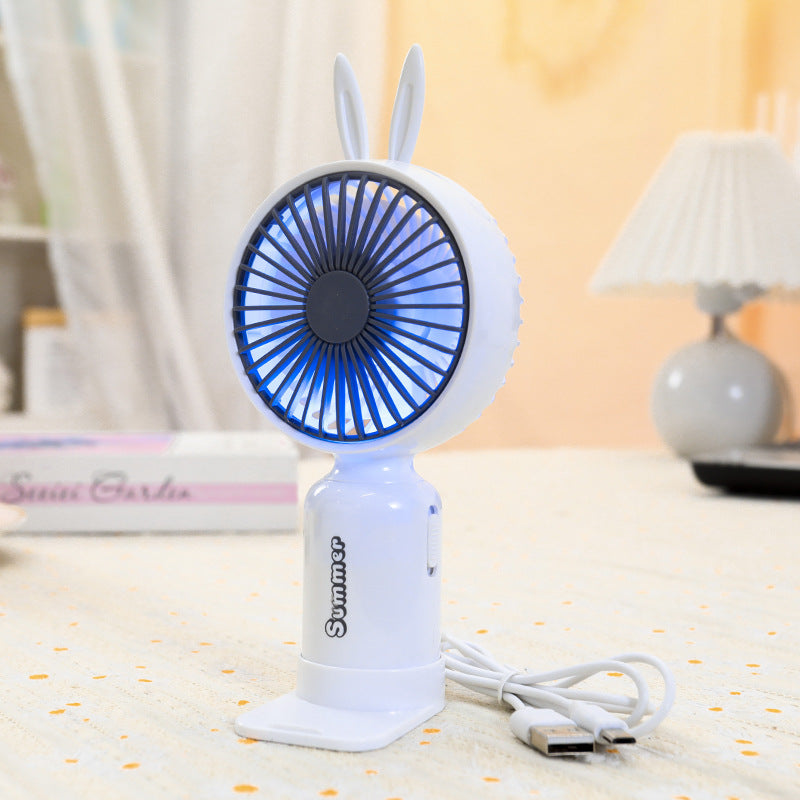 Damen Tragbarer LED-Handventilator im kreativen Tierdesign Karnz