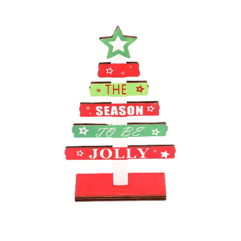 Dekoratives Weihnachtsbaum-Schild Karnz