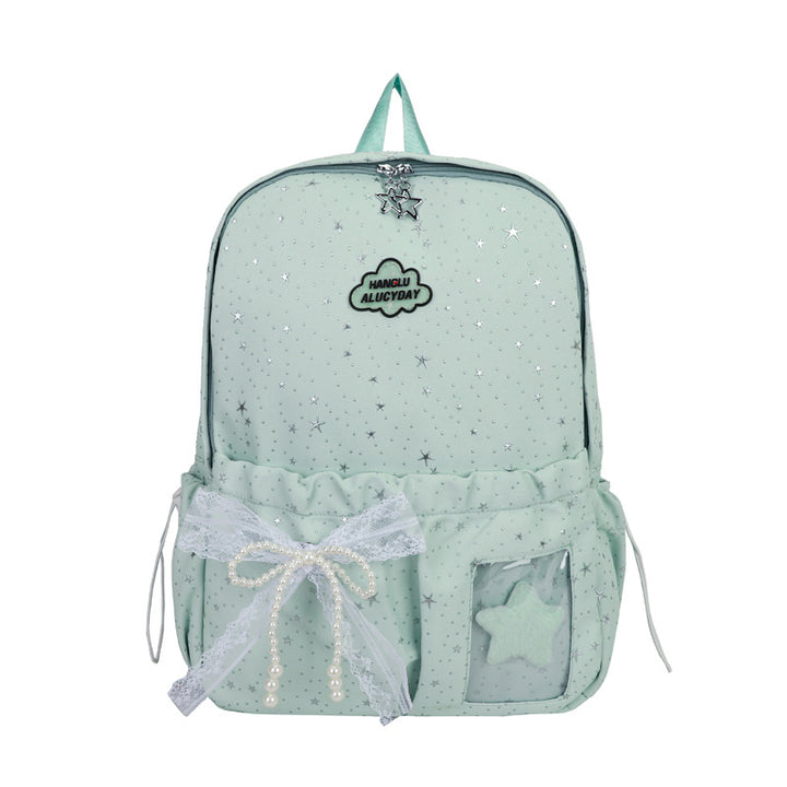 Verspielt Stern-Themen Rucksack