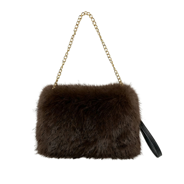 Faux Fur Abendtasche