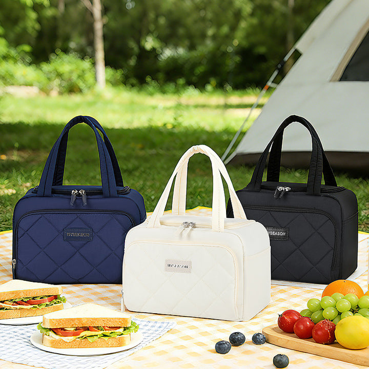 Stylische isolierte Lunch-Tasche