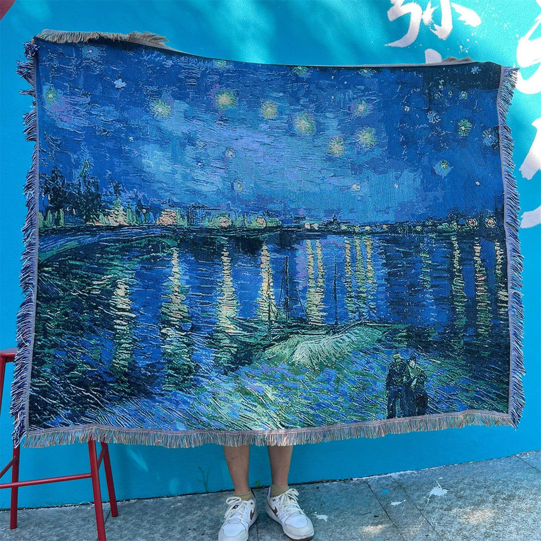 Künstlerische Wandteppichdecke