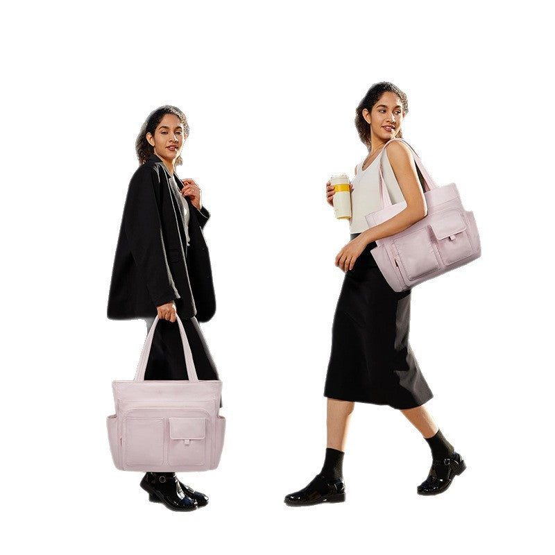 Multifunktionale Schultertasche mit Zahlreichen Fächern Karnz