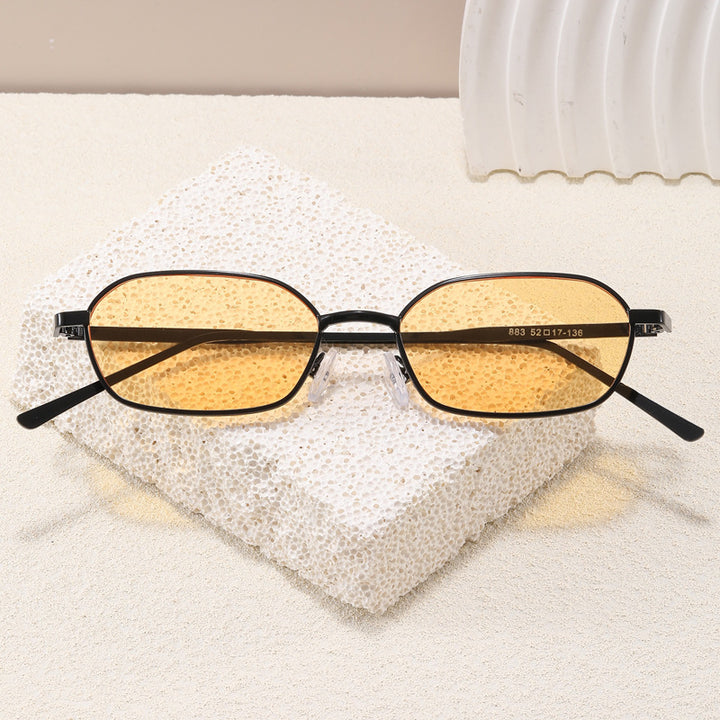 Geometrische Designer-Sonnenbrille Karnz