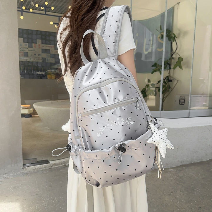 Leichte Rucksack mit Punkten Muster Karnz
