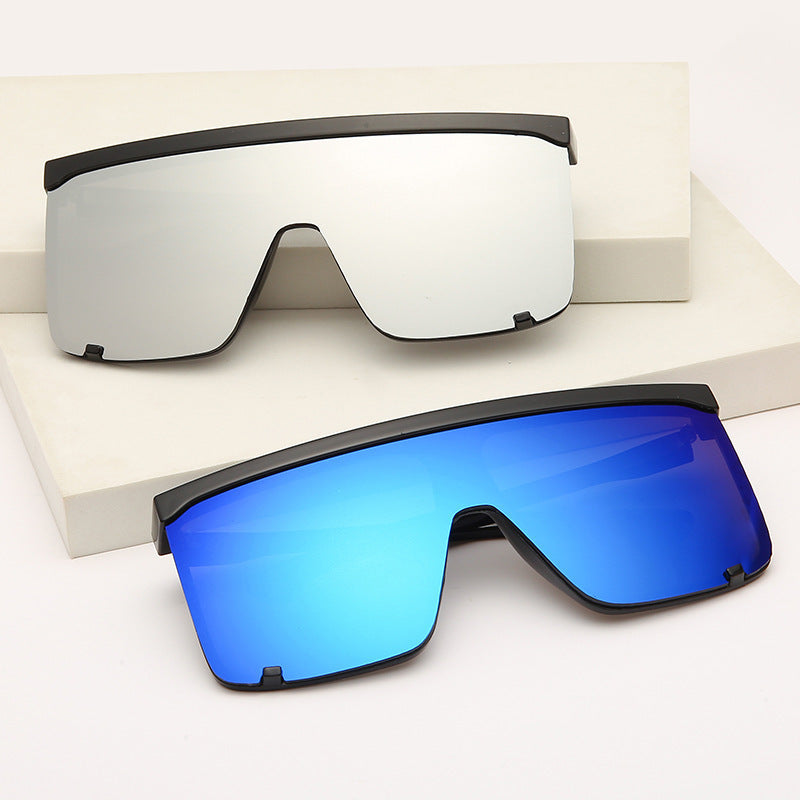 Damen Fashion-Sonnebrille im futuristischen Design mit hohem UV-Schutz Karnz