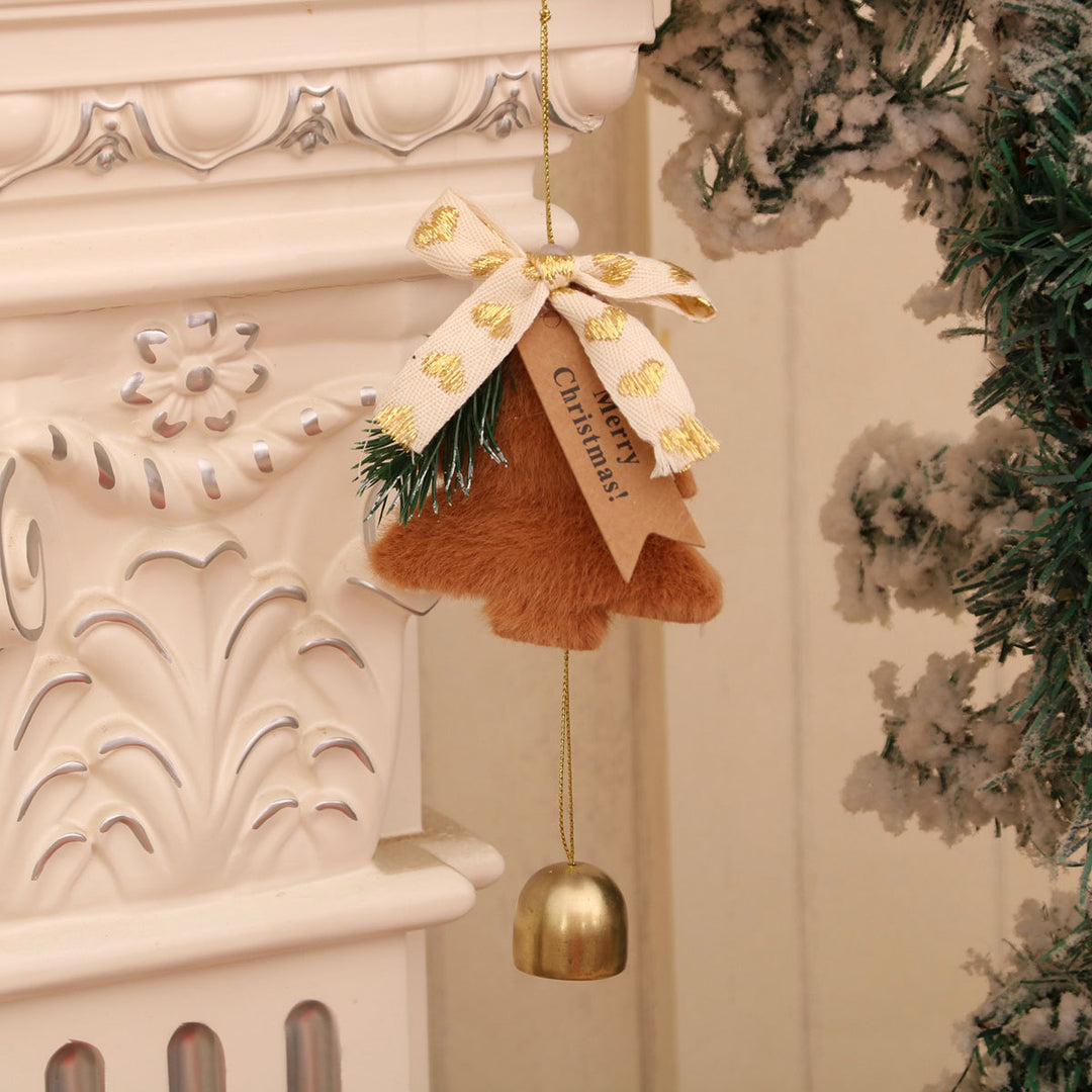 Festliche Weihnachtsbaumdekoration mit Glocke Karnz