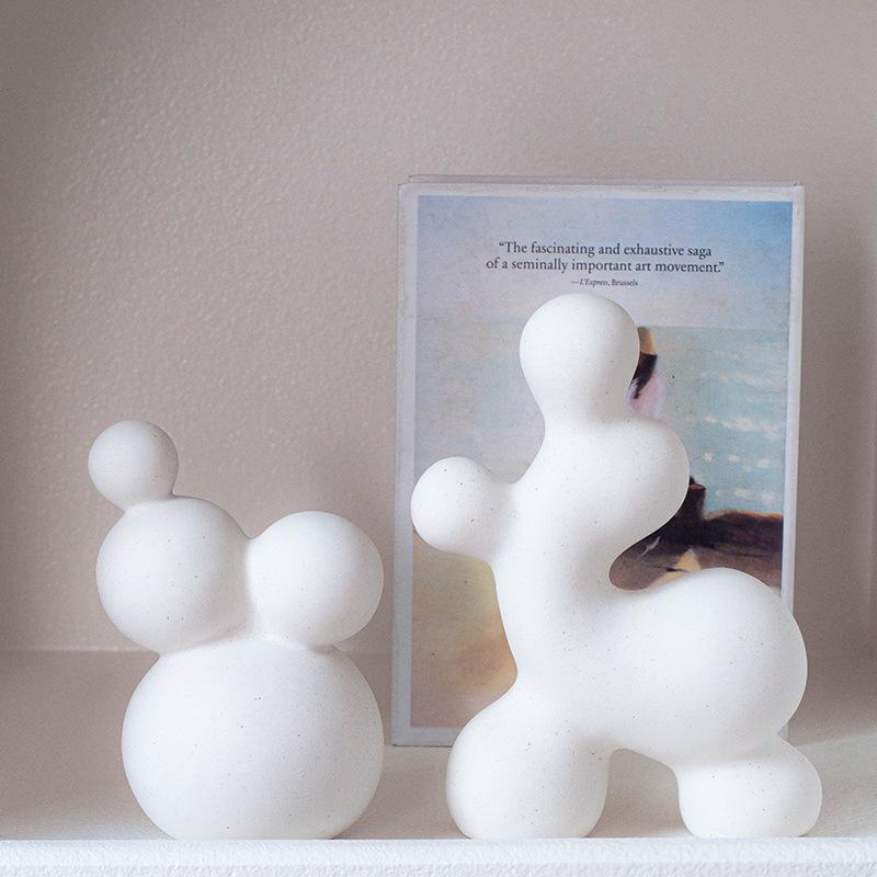 Abstrakte dekorative Skulptur