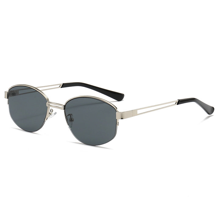 Damen modische Brille mit modernem Metallrahmen Karnz