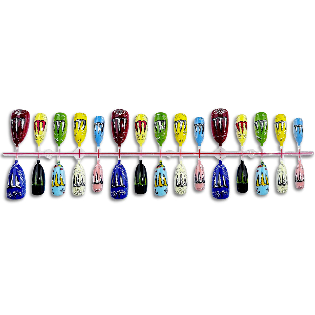 Künstlerische Nagelkunst Kollektion 1790746253