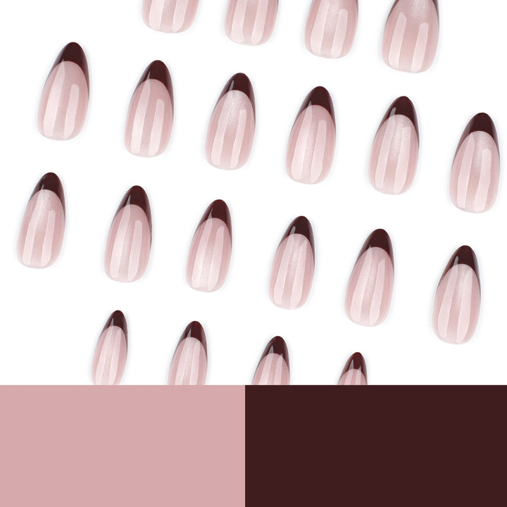 Elegante Acryl-Nägel mit modernem Ombre-Design Karnz
