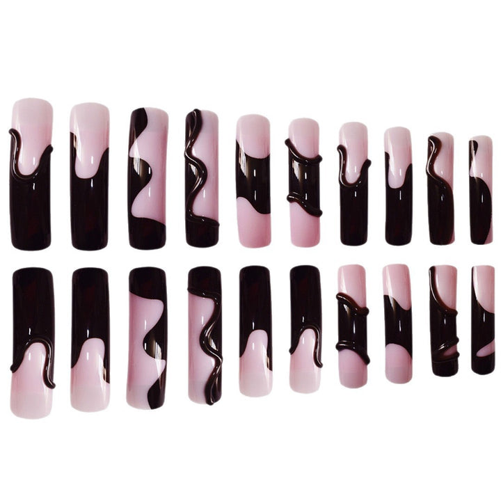 Künstlerische Acryl-Nagelverlängerungen Karnz