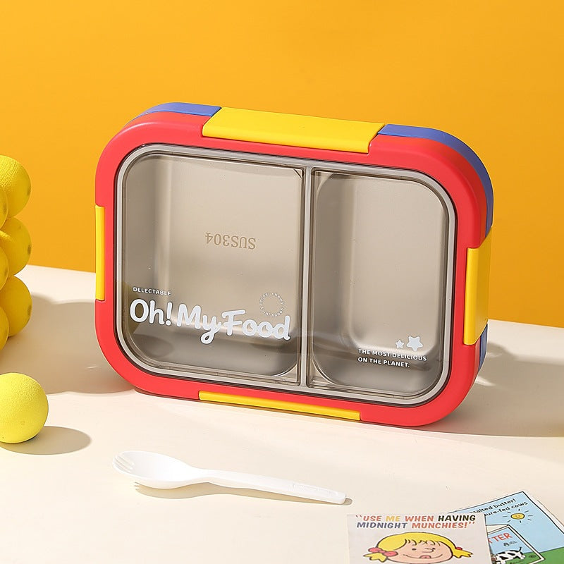 Mehrfach-Compartment Edelstahl Bento Box