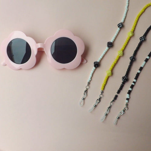 Sonnenbrille mit Modischem Perlenband Karnz