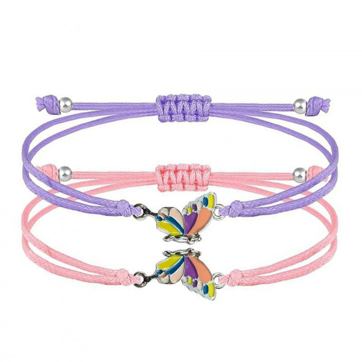 Butterfly Charm Halskette und Armband Set Karnz